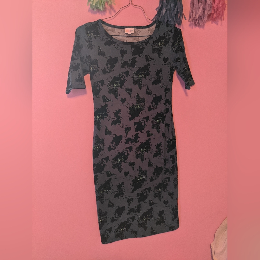 Geography Pattern Julia Dress